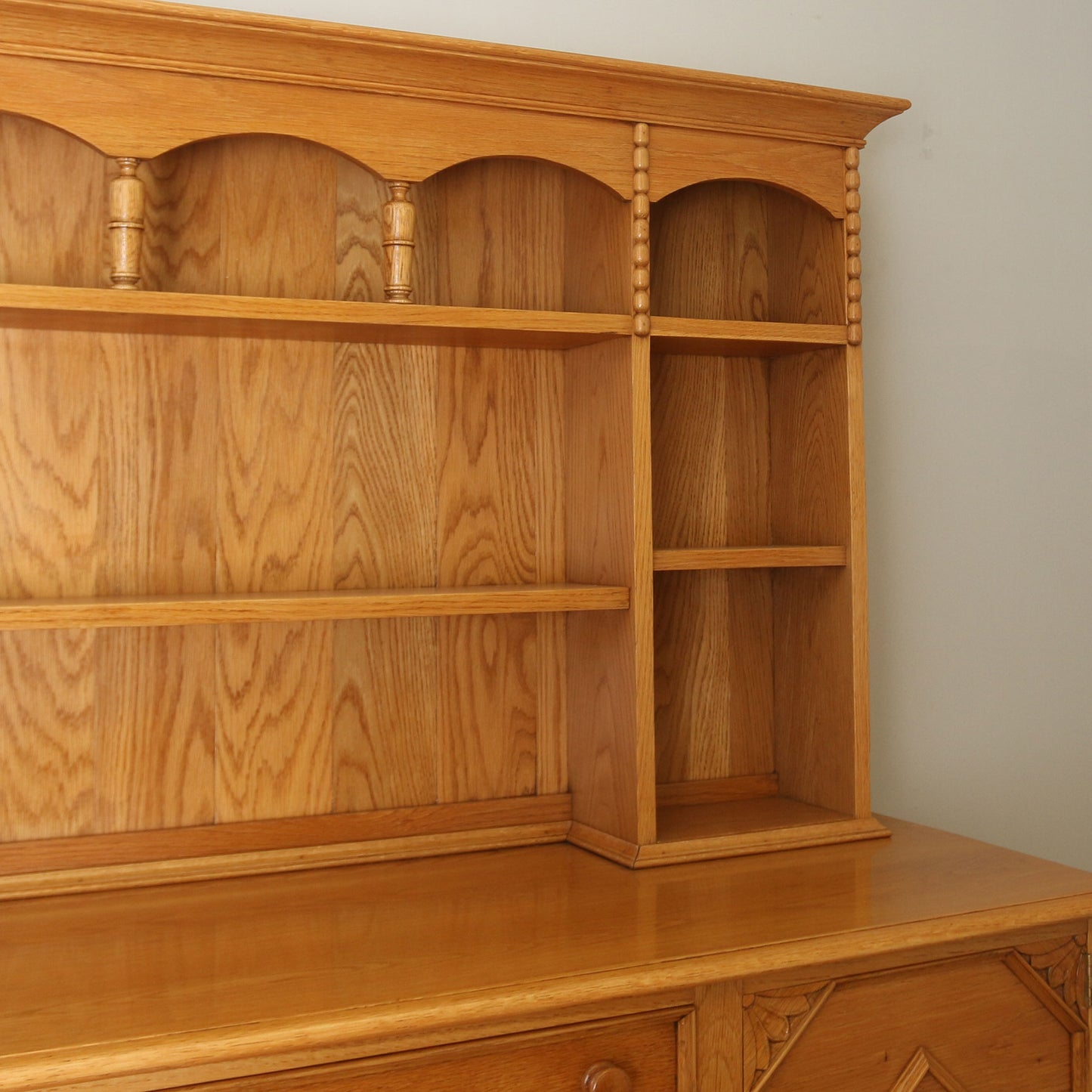 Carved Oak Dresser