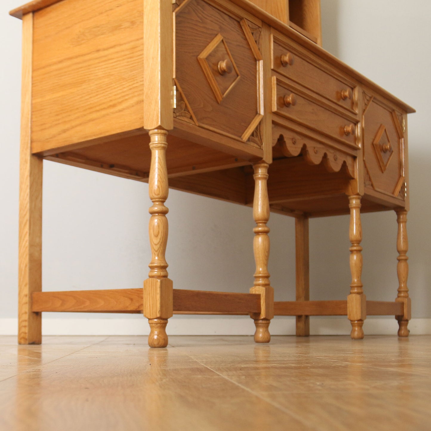 Carved Oak Dresser