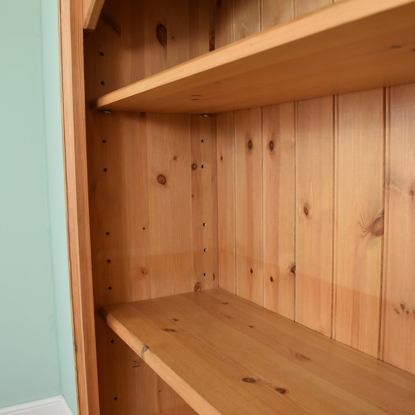 Large Restored Pine Bookcase