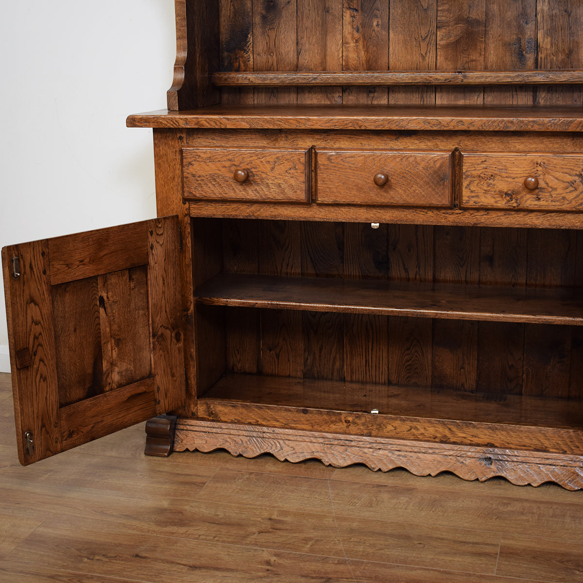 Antique oak deals sideboard for sale