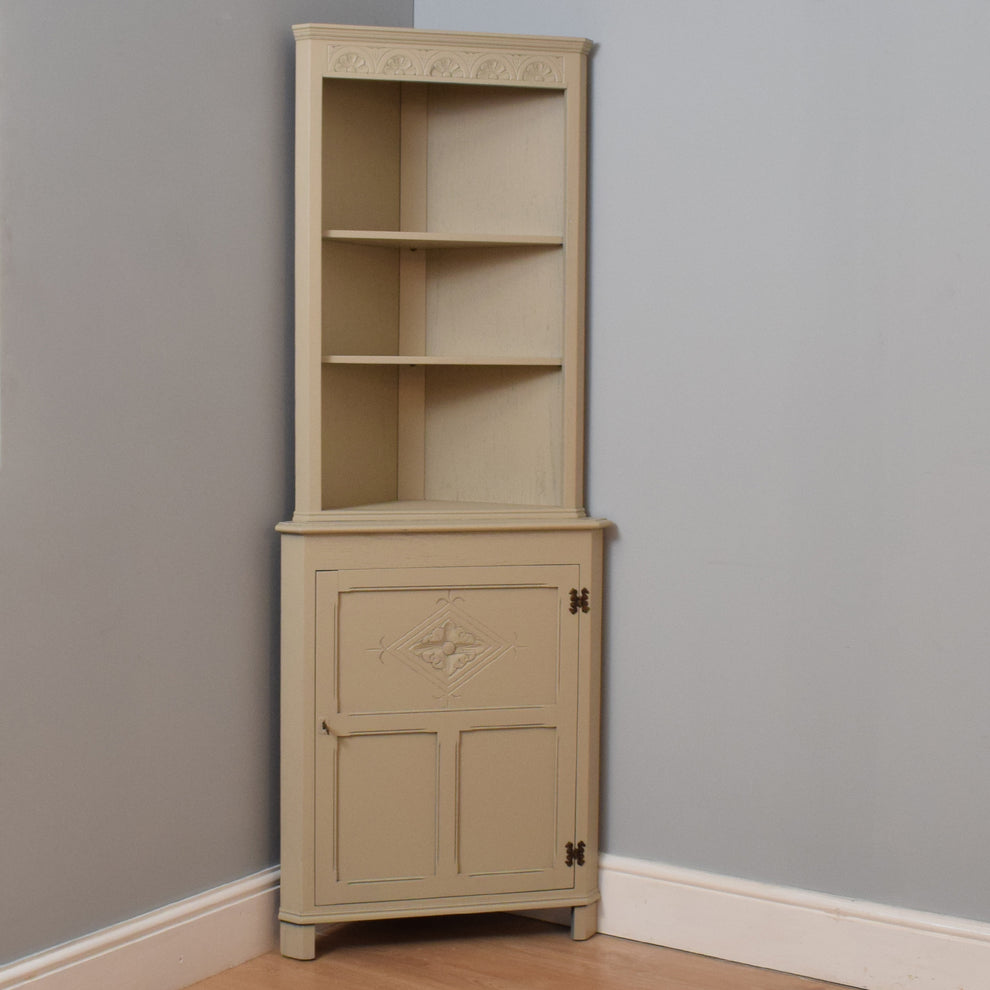 Painted Jaycee Corner Betel Restored Furniture