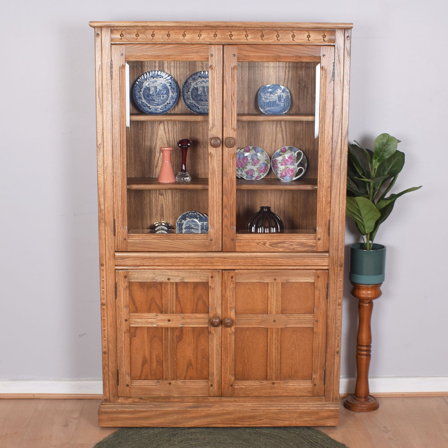Ercol Display Cabinet