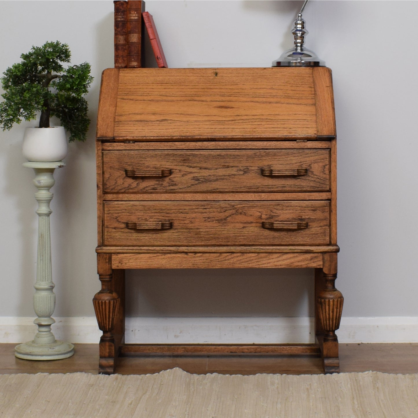 Restored Oak Bureau