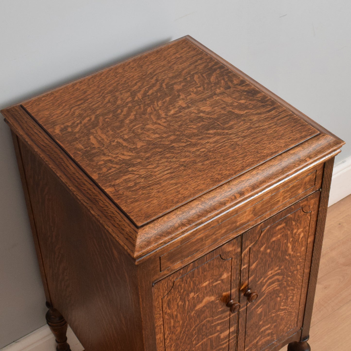 Restored Oak Gramophone Cabinet