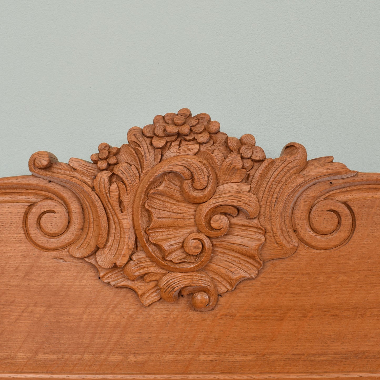 Large Carved French Oak Sideboard