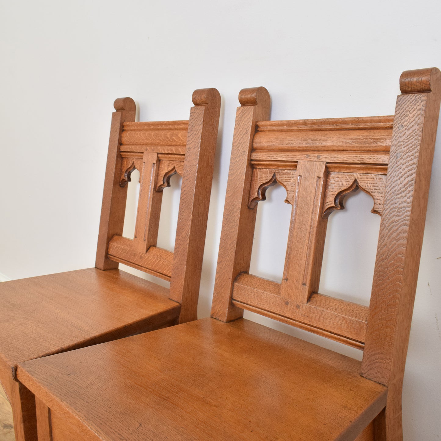Pair Of Oak Chairs
