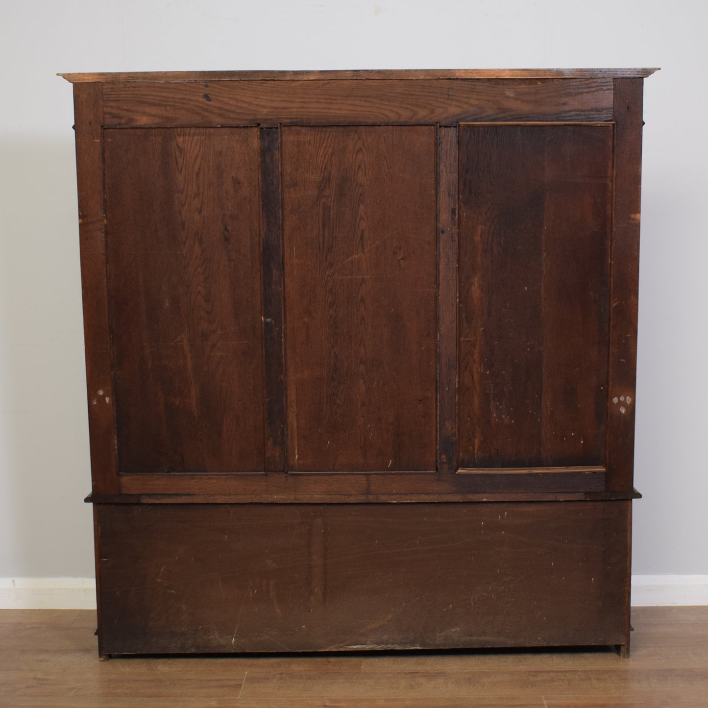 Vintage Carved Oak Settle