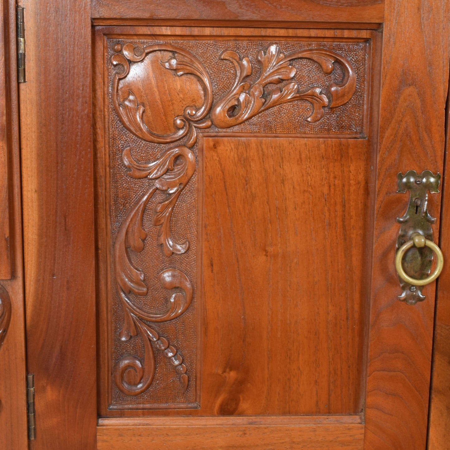 Carved Oak Sideboard