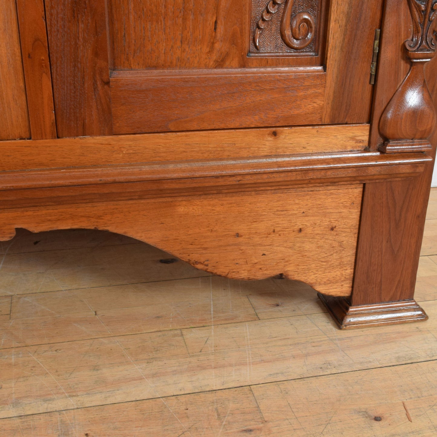 Carved Oak Sideboard