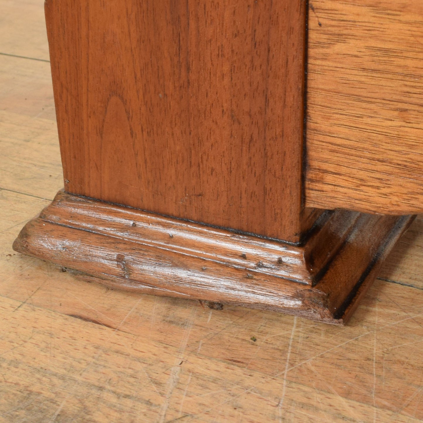 Carved Oak Sideboard