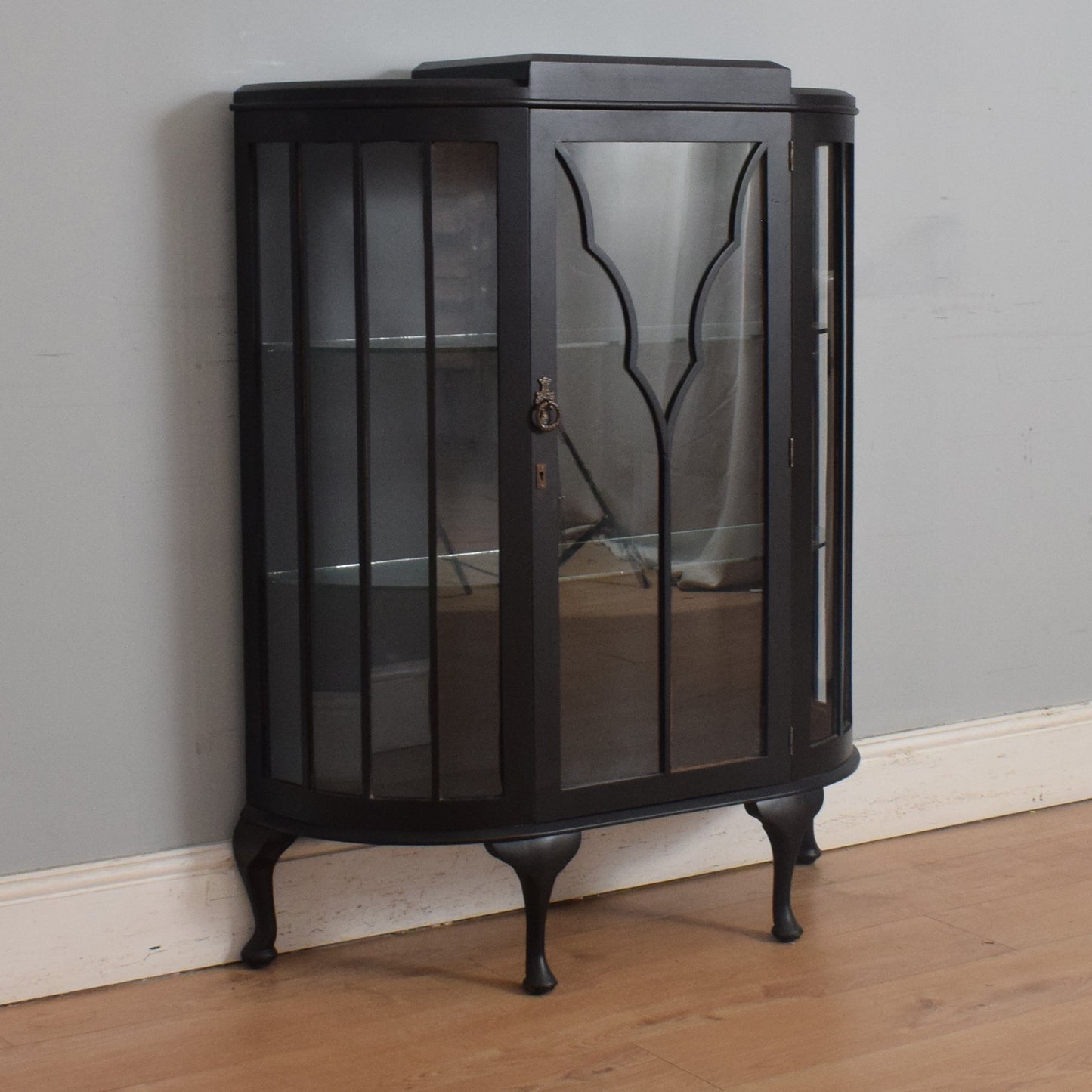 Painted Glazed Display Cabinet